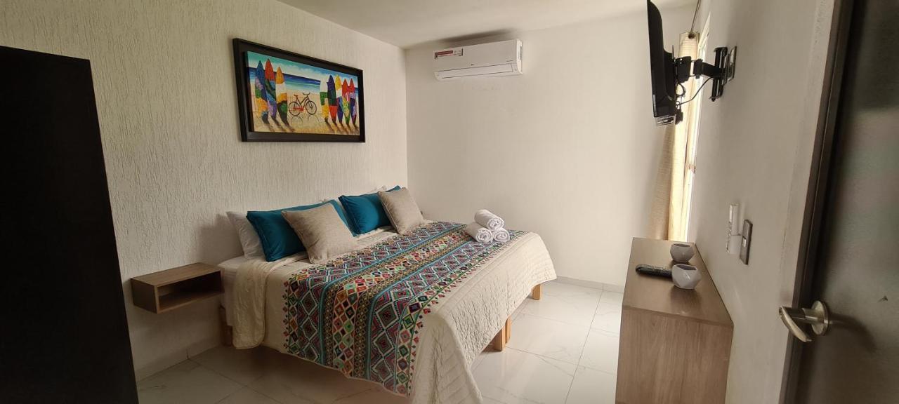 Moderno Depa Con Terraza Y Vista Extraordinaria Apartment มานซานิโญ ภายนอก รูปภาพ