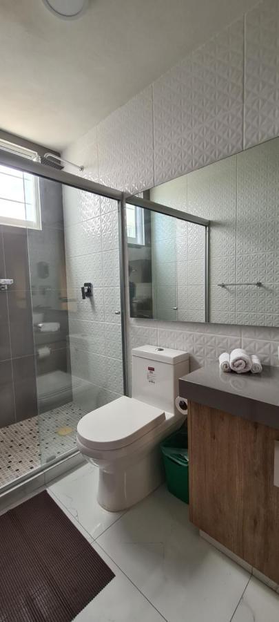 Moderno Depa Con Terraza Y Vista Extraordinaria Apartment มานซานิโญ ภายนอก รูปภาพ