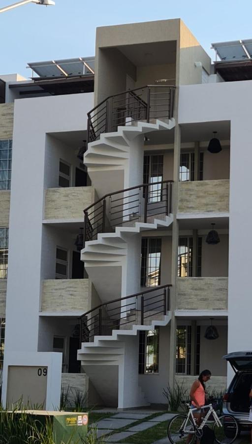 Moderno Depa Con Terraza Y Vista Extraordinaria Apartment มานซานิโญ ภายนอก รูปภาพ