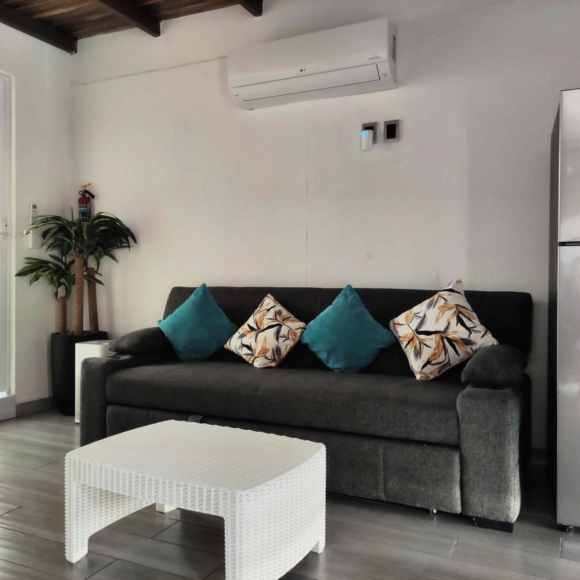 Moderno Depa Con Terraza Y Vista Extraordinaria Apartment มานซานิโญ ภายนอก รูปภาพ